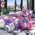 En gros 100% polyester couleurs vives literie tissu